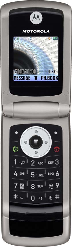 Motorola W220 Value-Priced Thin Clamshell Announced V32519