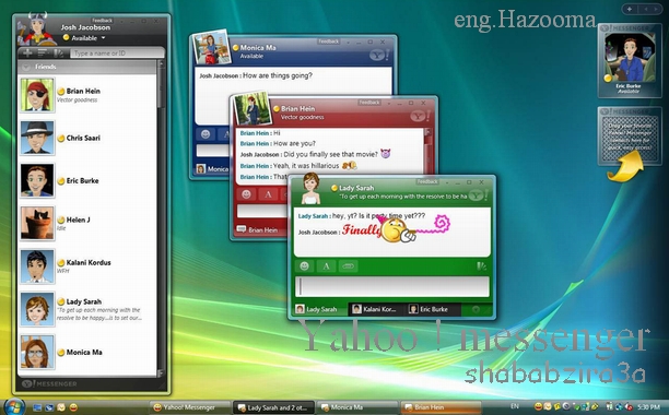 حصريا أحدث نسخة من برنامج المحادثة Yahoo ! messenger 10.0.0.542 Beta Shabab13