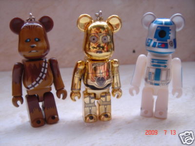 Chewbacca R2 D2 C-3PO Star Wars Bear Brick loose Bwwdit10