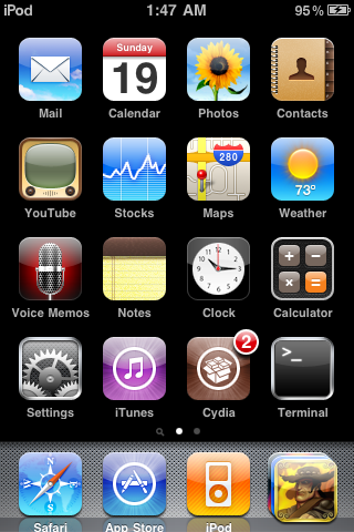 iTranform to iPod : échanger les icônes multimédia de l'iPhone contre ceux de l'iTouch 62737710