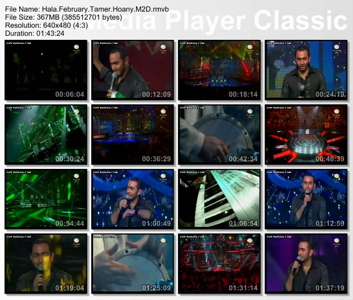 TAMER HOSNY  "HALA FEBRAYER 2009" Tamer14