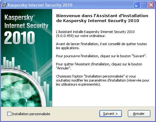 Kaspersky Anti-Virus & Internet Security 2010 9.0.0.459 fr- Final النسخ الفرنسية Versio10