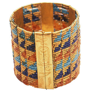 Bead Bracelet of Queen Ahhotep Em-1-610