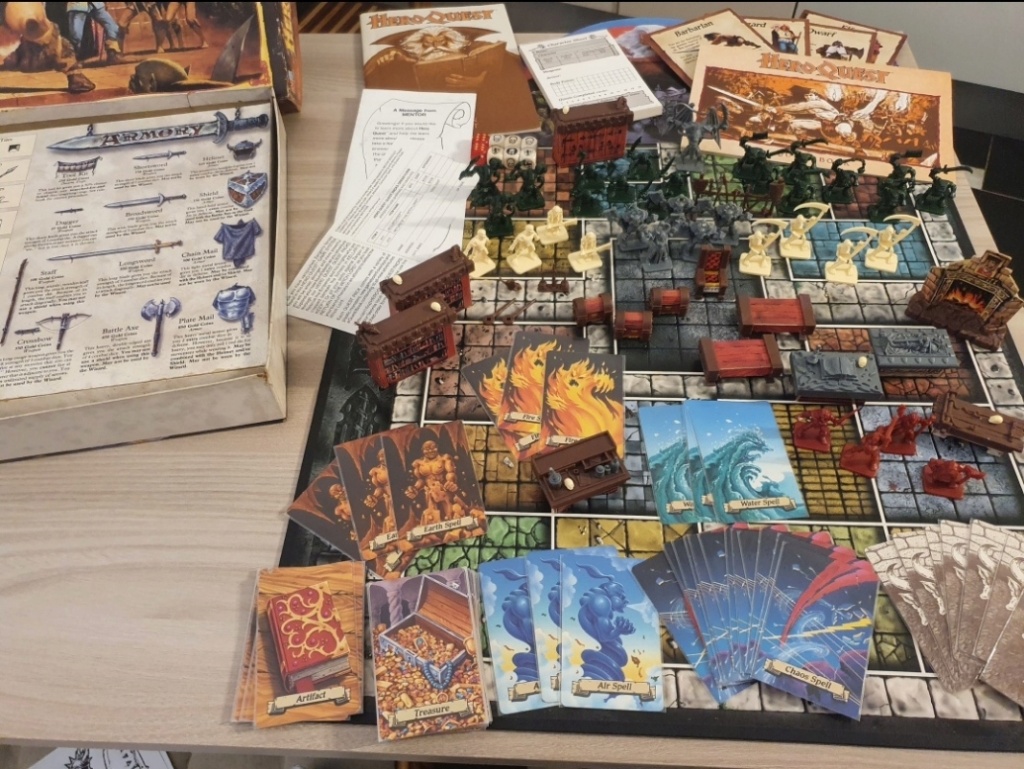 Heroquest Game System 1989 Ed. USA COMPLETO! Screen10