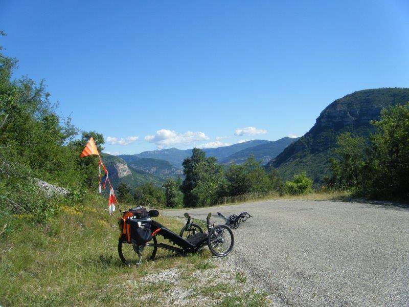 Drôme Provencale:cols en tricycle couché Dscf0711