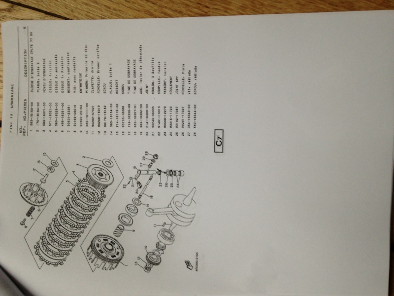 Embrayage-Cloche Noix-PIGNONNERIE-sr500-xt500 (1) : différences et modèles, montage pignons et rondelles ? - Page 2 Img_0712