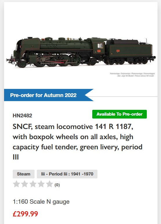 [Arnold] Locomotive à vapeur - 141R - Page 11 Captur15
