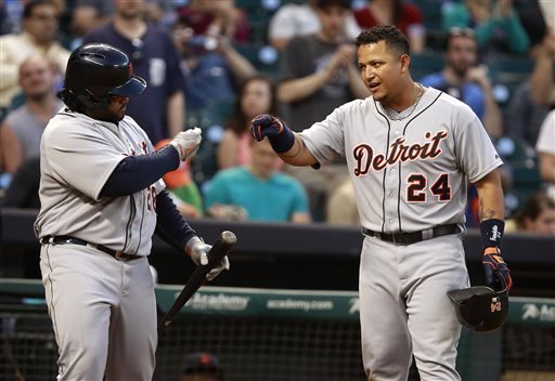 Cabrera Two homers lead the Tigers to a 17-2 win at Houston. YOUTUBE UNDER: CURRICH5 Miguel10