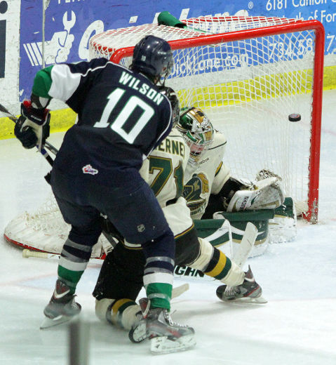 PLYMOUTH WHALERS LOSE TO LONDON 6-4 IN GAME 3 OHL WESTERN CONFERENCE FINALS..POSTGAME YOUTUBE UNDER: CURRICH5 Wils10