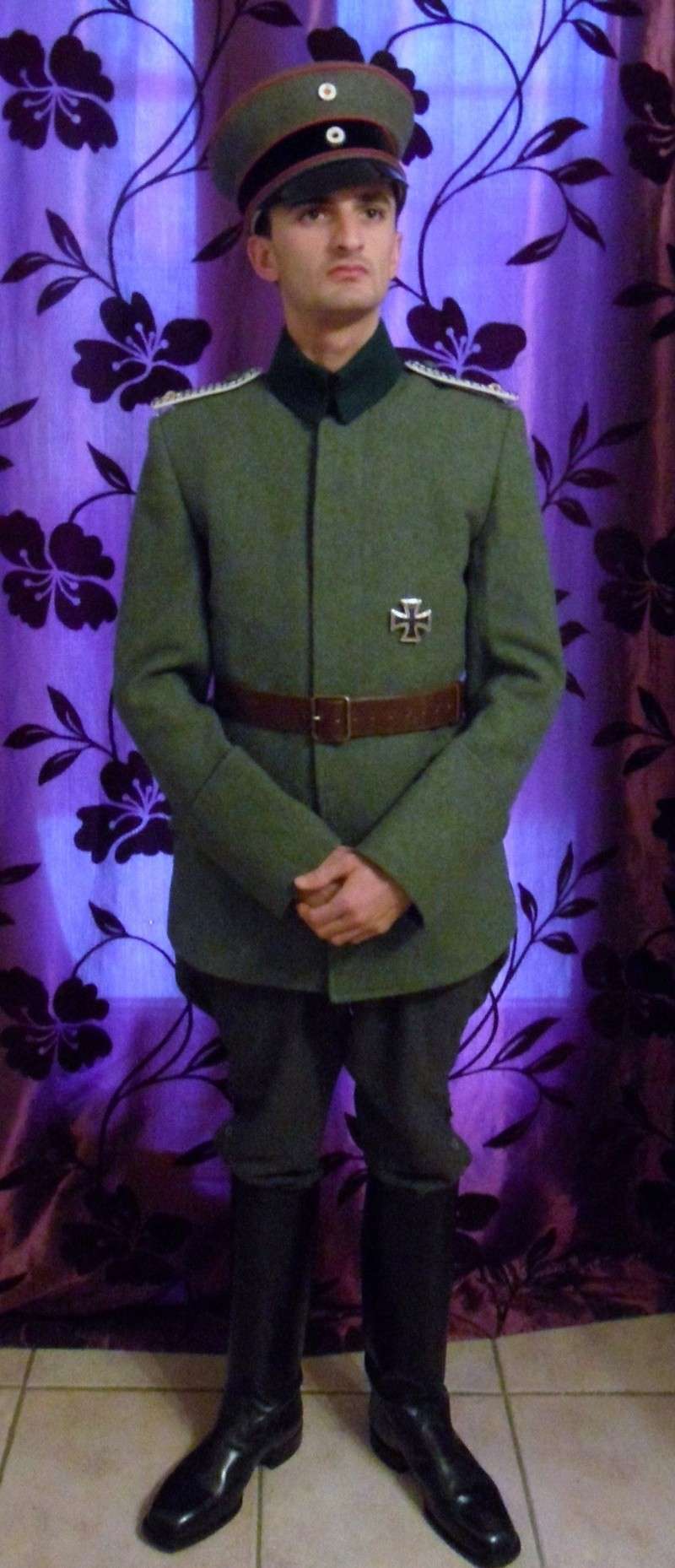 Reconstitution d'un uniforme d'officier du Sturmbataillon N°5 Rohr 1916 Sam_1410