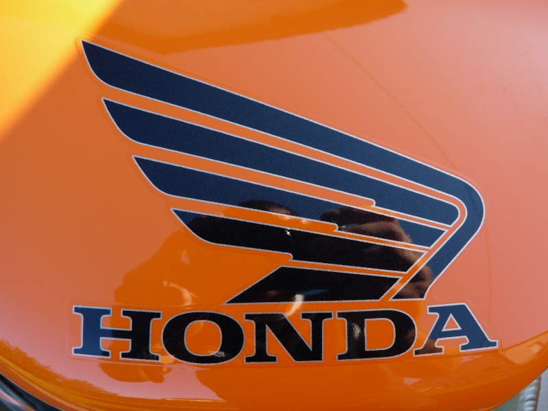 Logo réservoir Honda P1010610