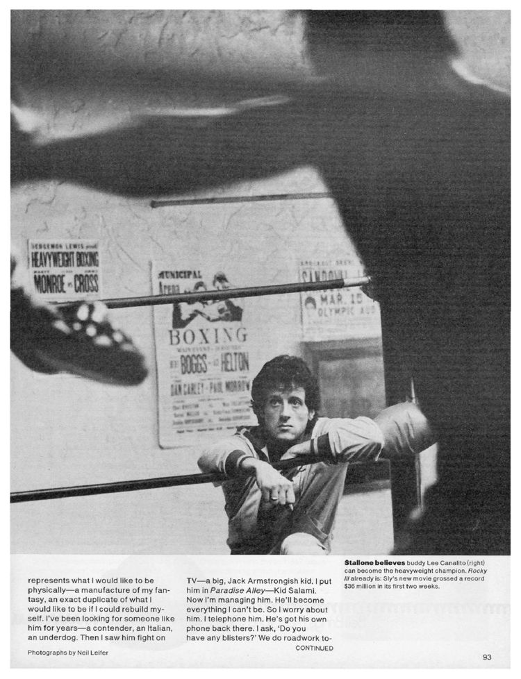  ROCKY III - PHOTOS DE TOURNAGE -   - Page 2 19820610
