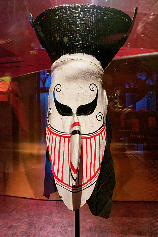 Musée du quai Branly, masques P1000331