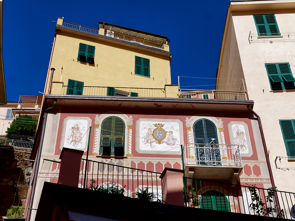 Riomaggiore, maison peinte P1130616