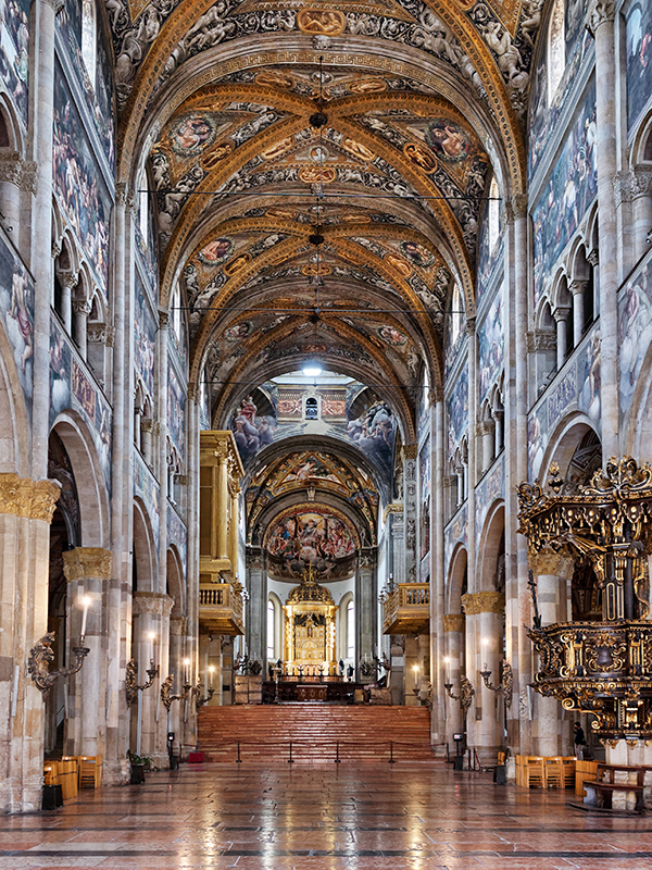 Duomo di Parma, la nef P1130729