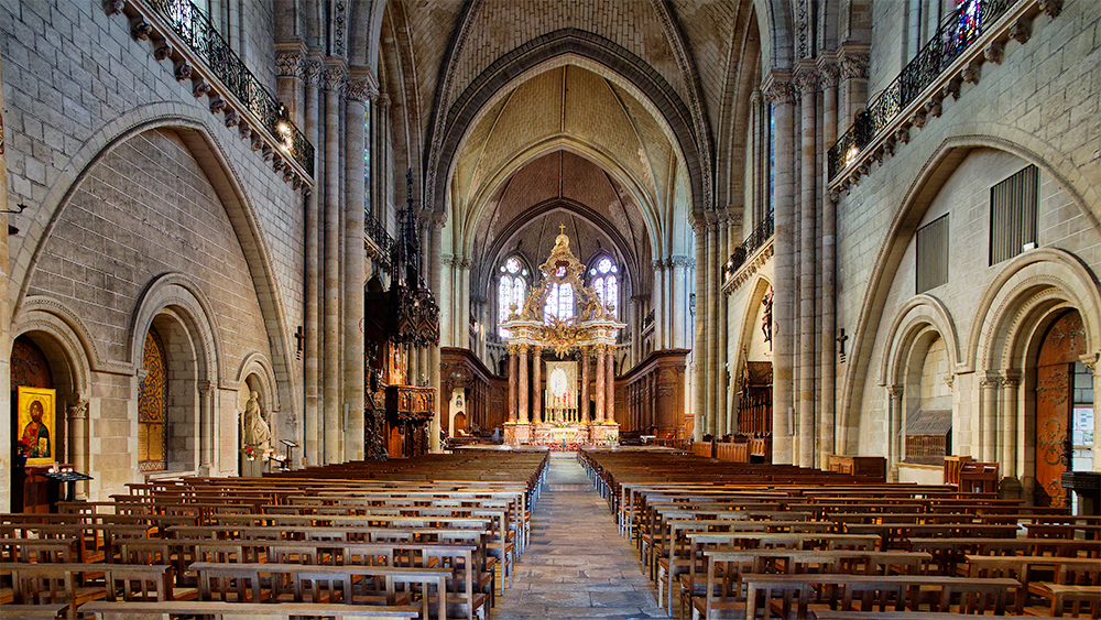 Cathédrale Saint-Maurice d'Angers, nef P5160610