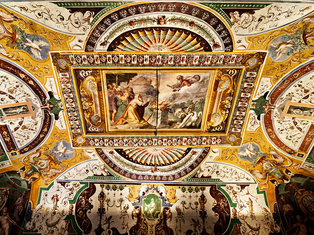 Tivoli, Villa d'Este, plafond 2 P9230812