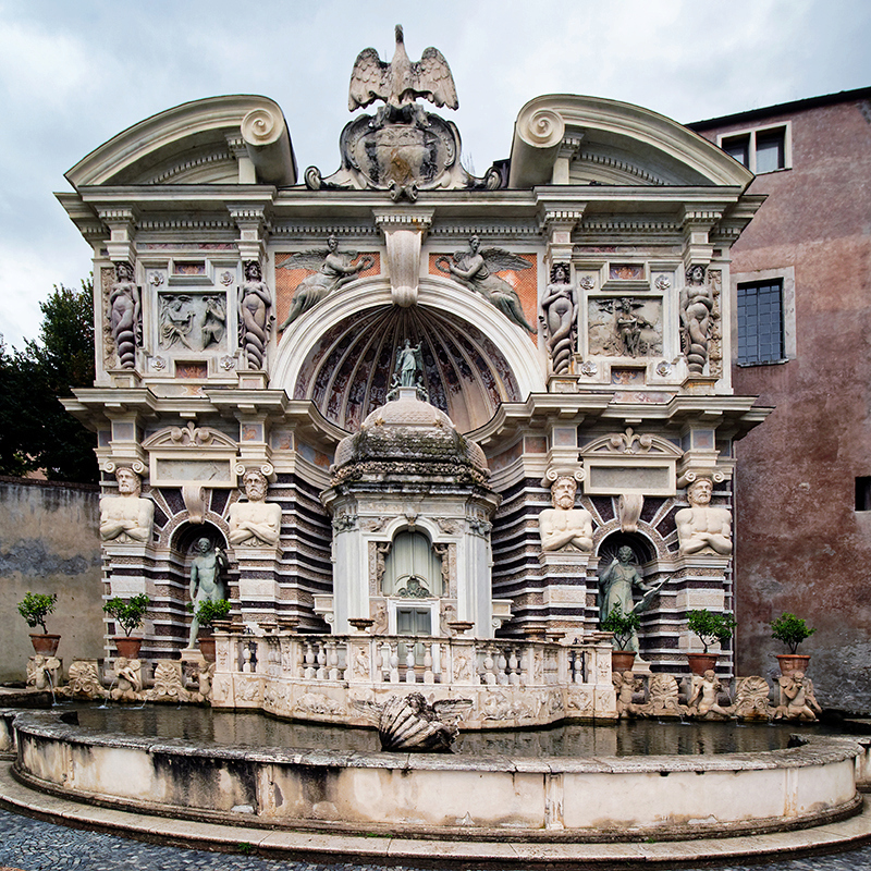 Tivoli Villa d'Este, fontaine P9230817