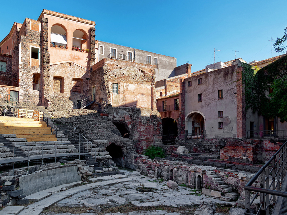 Catania Théâtre antique Pa051313