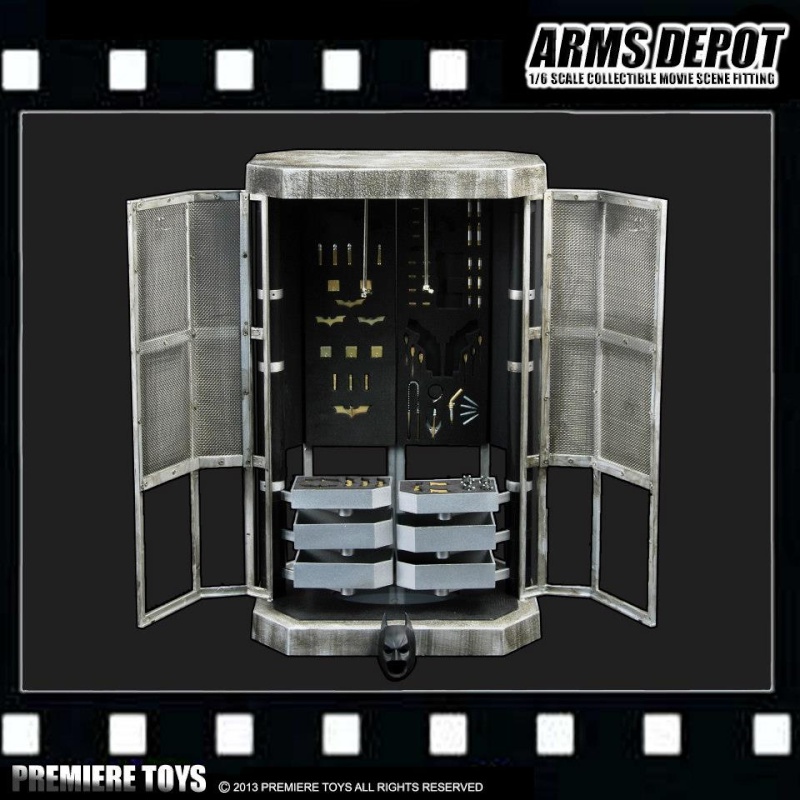 Premiere Toys - Arms Depot Batman diorama 316
