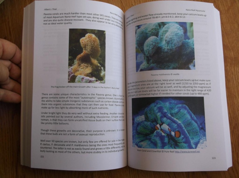 Nano Reef Aquarium book by Albert J. Thiel April219