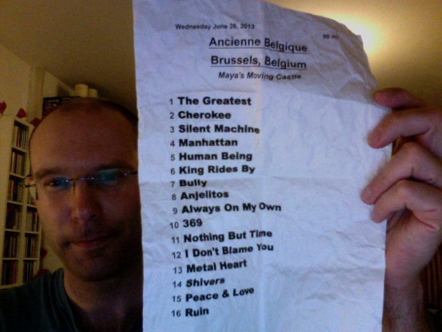 6/26/13 - Brussels, Belgium, Ancienne Belgique Photo_10