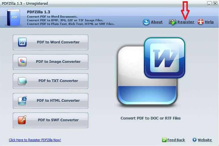 Sử dụng PDFZilla (bản quyền miễn phí) để chuyển đổi định dạng văn bản PDF 610
