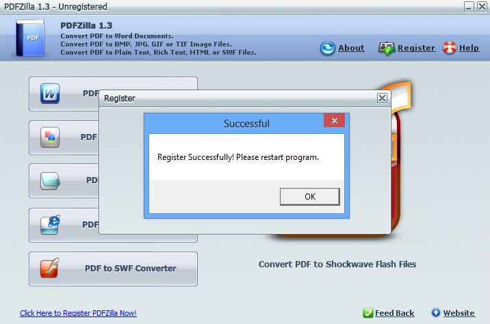 Sử dụng PDFZilla (bản quyền miễn phí) để chuyển đổi định dạng văn bản PDF 910