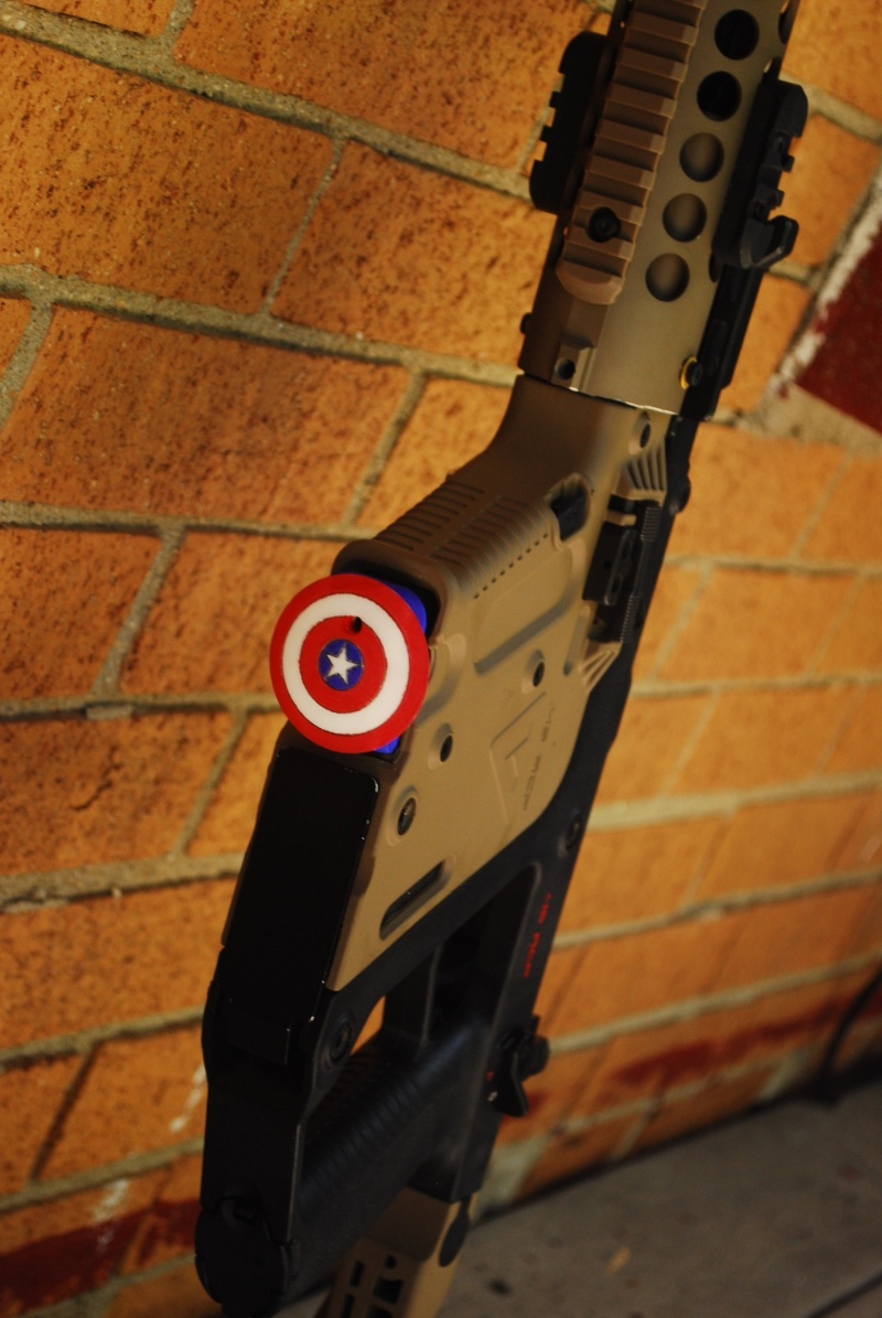 New Kriss mag Floorplate. Captain America. Image15