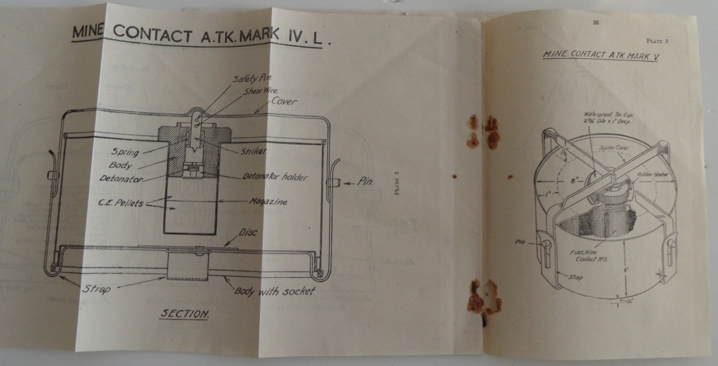 livret sur les mines anti chars anglaise daté de 1942  - 25 euro Sam_6964