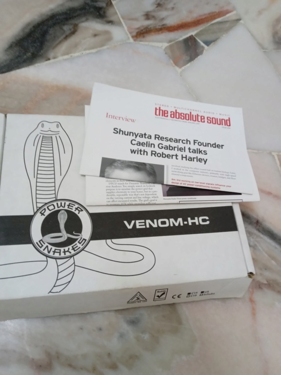 Shunyata Research Venom HC power cable (Sold) 20220112