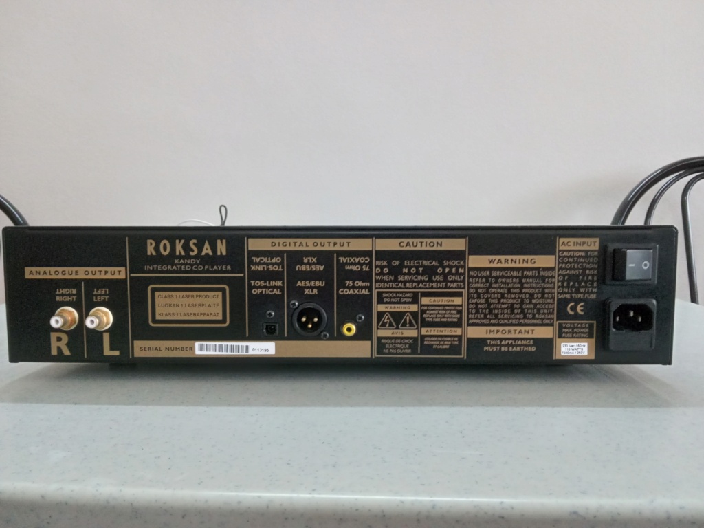 Roksan Kandy KC-1 MK III CD player (Sold) 20230111