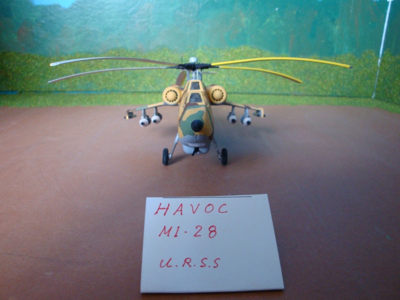 Hélicoptère soviétique MIL Mi-28 Havoc  [ ITALERI 1/72° ] Dsc03116