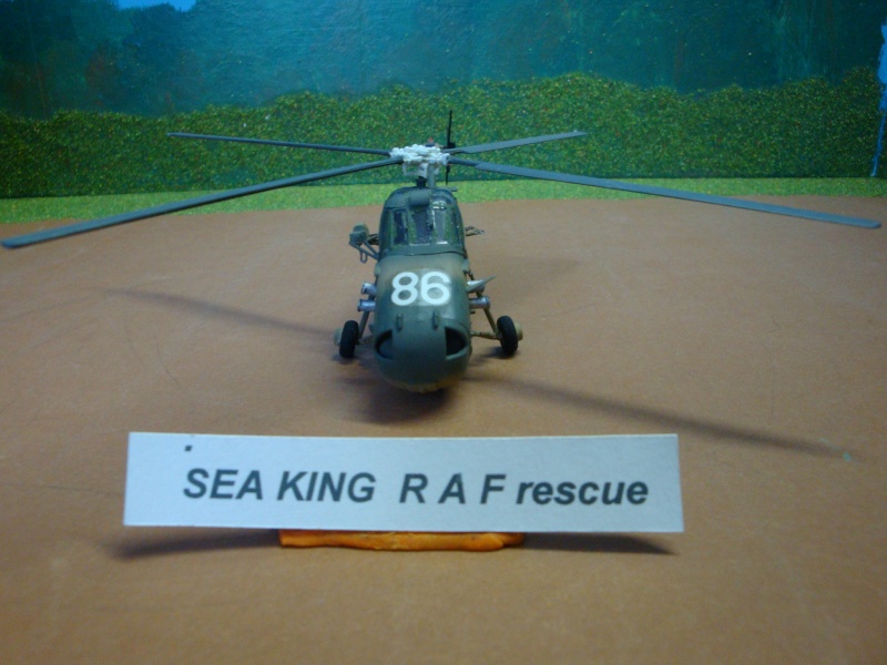 hélico GB matchbox  1/72  SEA KING  R.A.F  rescue Dsc03157
