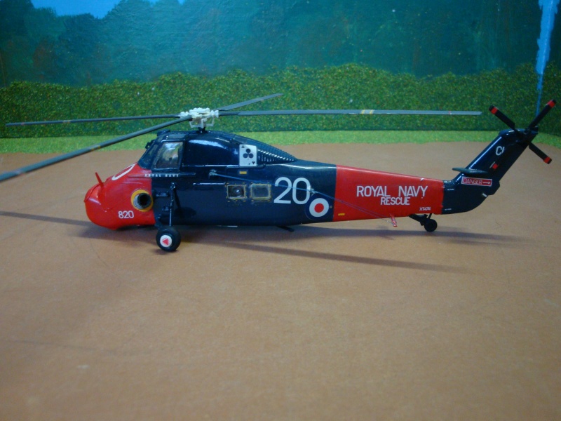 hélico GB matchbox  1/72  WESSEX HU.5  Royal Navy  rescue Dsc03165