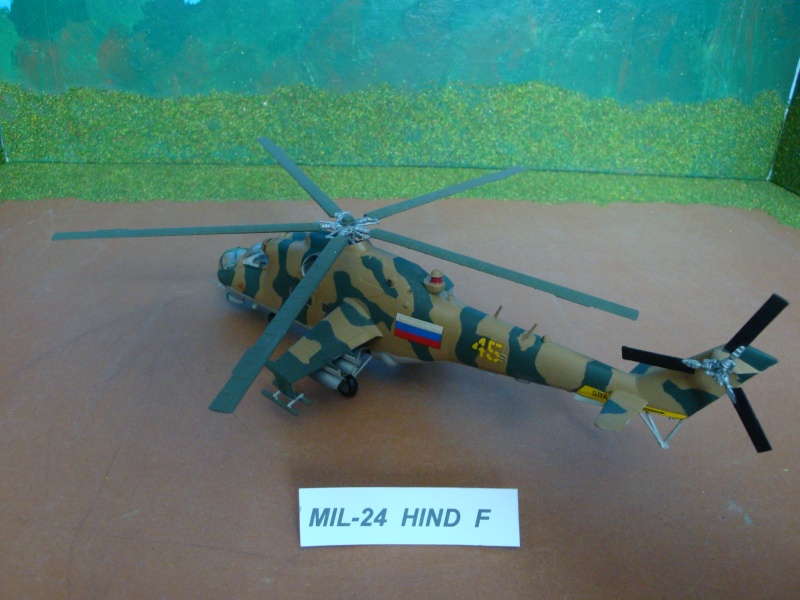 Hélicoptére soviétique MIL Mi-24 Hind-F  [ ITALERI 1/72° ] Dsc03565