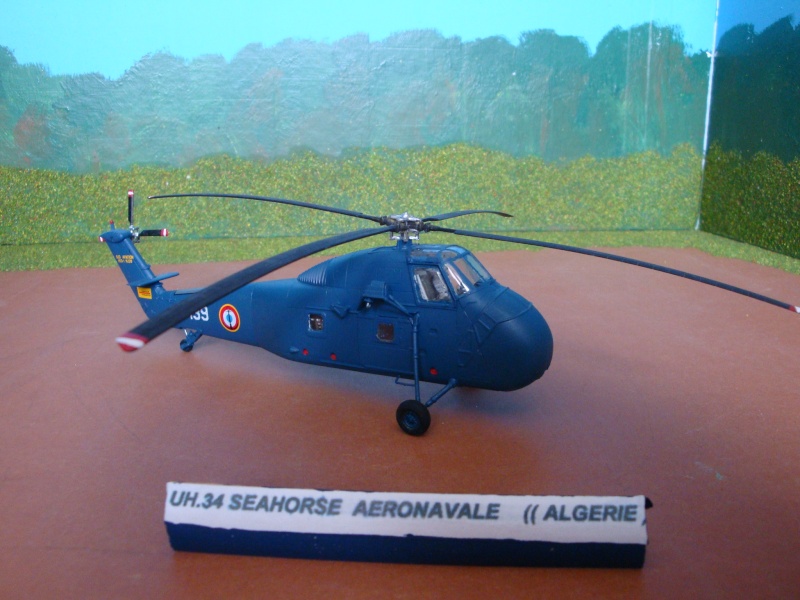 Hélicoptère français SIKORSKY UH-34 Seahorse Aéronavale en Algérie 1959  [ ITALERI  1/72° ] Dsc03632