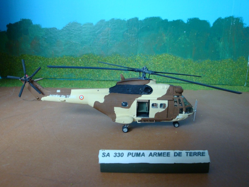 Hélicoptère français SUD AVIATION SA 330 Puma  [ HELLER 1/72° ] Dsc03656