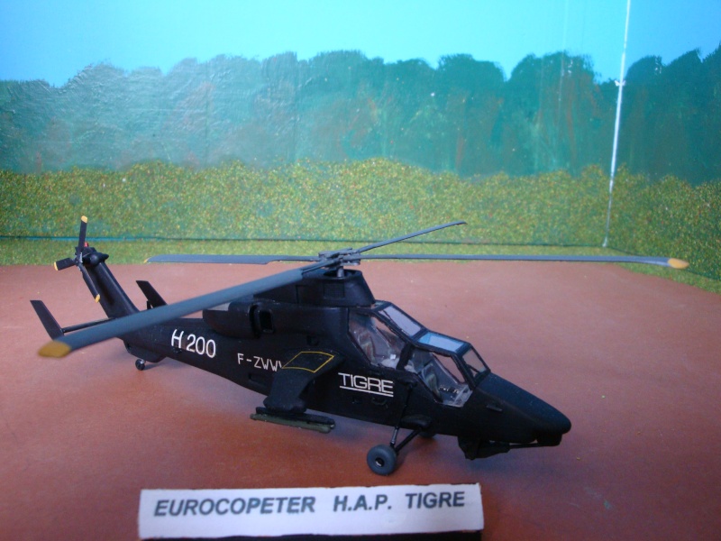 Hélicoptère EUROCOPTER Tigre HAP Prototype  [ ITALERI  1/72° ] Dsc03661