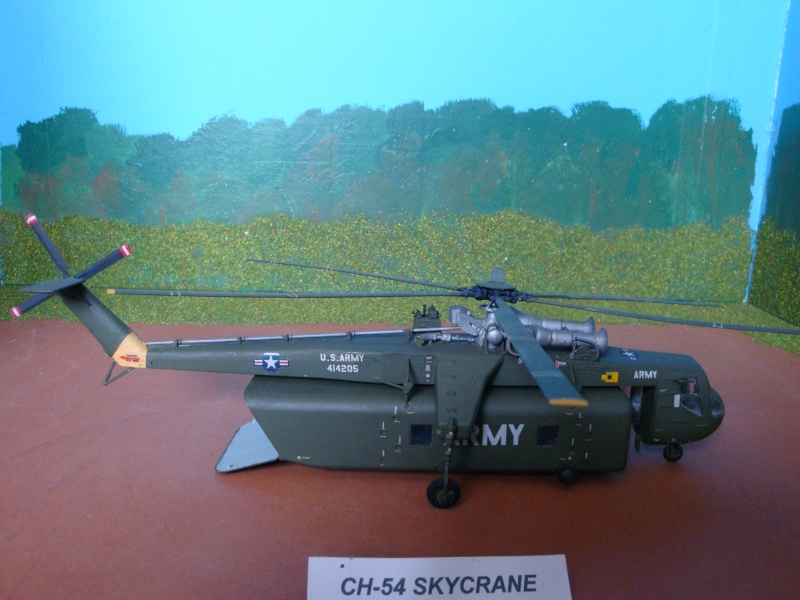 hélico U S A  revell 1/72  SIKORSKY  CH-54  SHKRANE Dsc03788