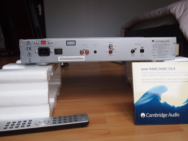 (Sold)Cambridge Audio 640c 2.0 CD Player   P5012411