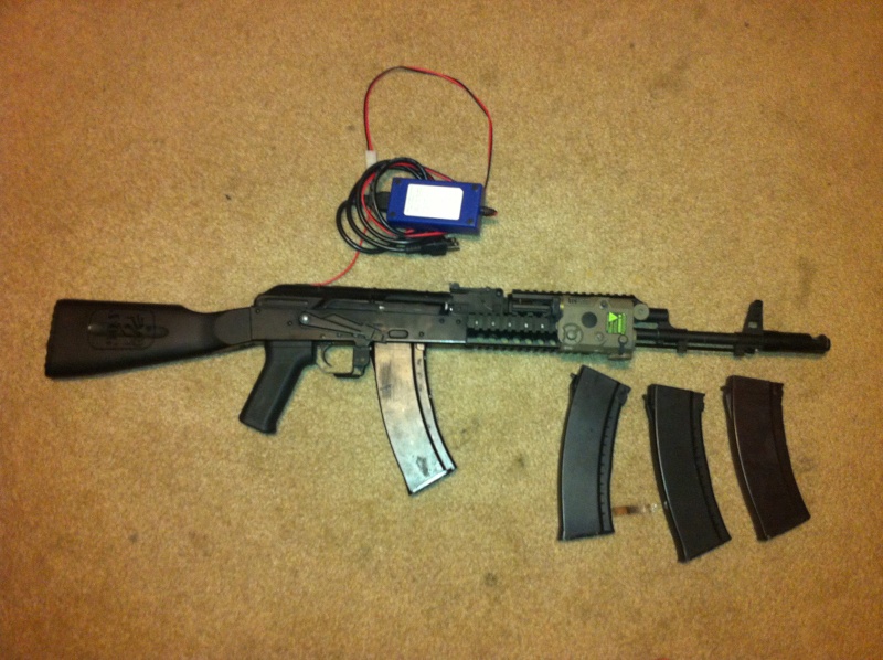 WTS AK74 With Rails and VFC PEQ15 Photo11
