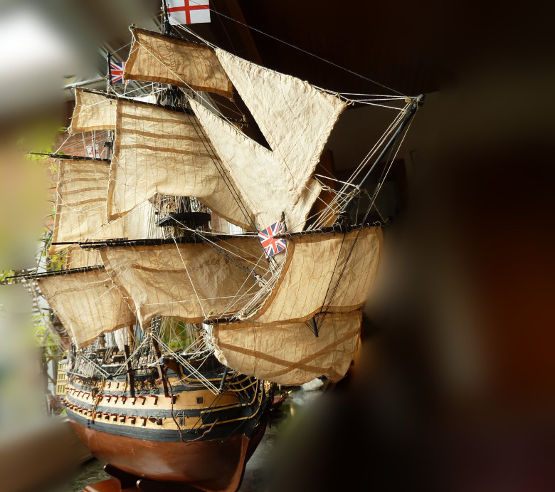 HMS Victory - das Modell ist fertig! I1910