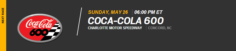 NASCAR - 13 - Charlotte 600 - 26/05/2013 Logo17