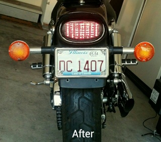 Installed smoked led tail light Img_2019