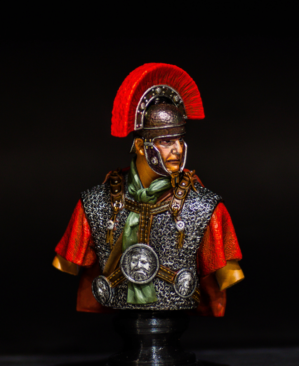 Bustes Soldats de Rome Résine 1/12 et 1/6 Résine 3D Img_0527