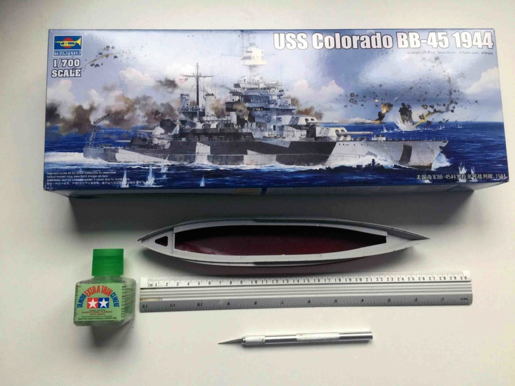 USS Colorado BB45  Trumpeter 1/700 Img_1127