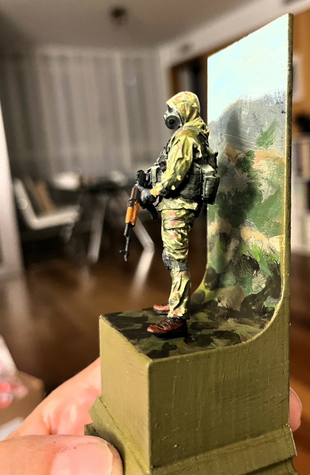 S.T.A.L.K.E.R figurine 3D résine faite en ZBrush au 1/35 Img_5754