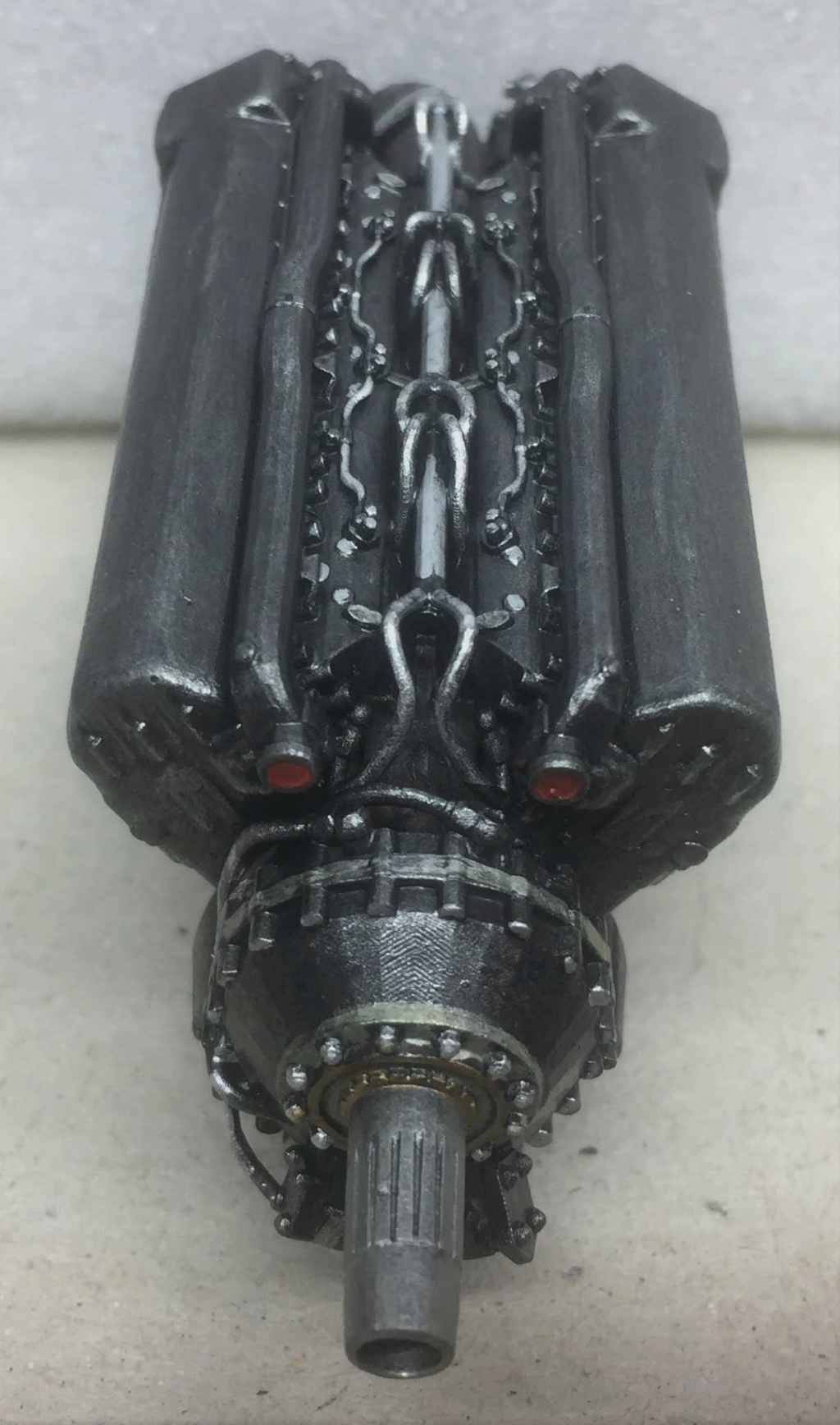 Rolls-Royce Merlin engine résine 1/24 Img_6514