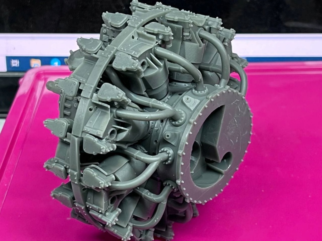 Pratt and Whintey R 2800 C 3D résine ( FINI ) Photo117